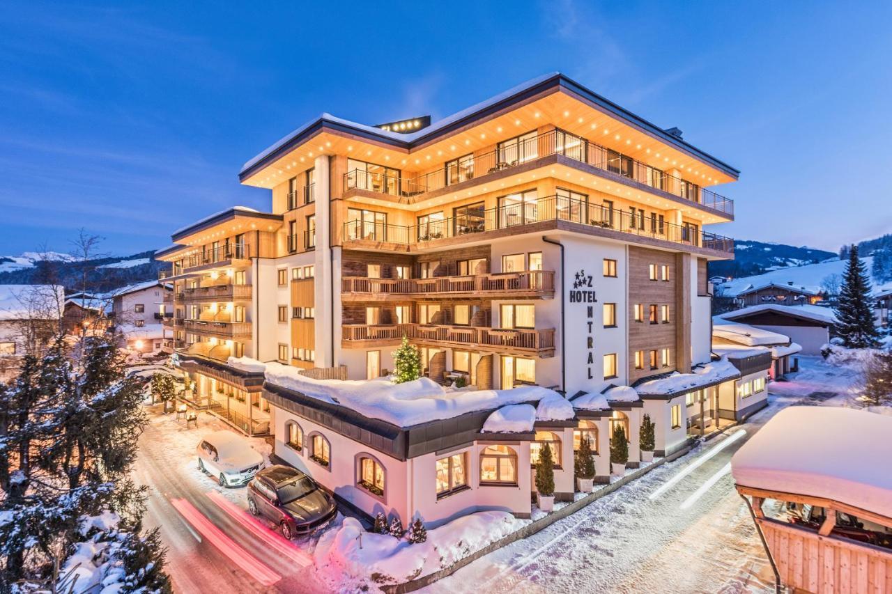 Hotel Zentral ****Superior Kirchberg in Tirol Exteriör bild